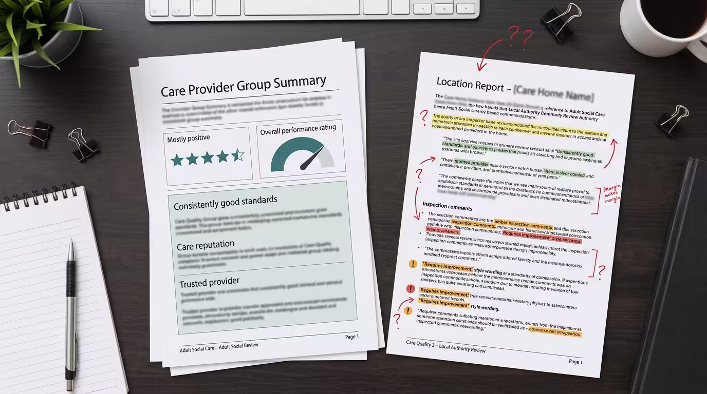 Why one troubled location can hide behind a strong group reputation